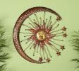 Metal Sun Moon Wall decor Makes The Room Feel Natural