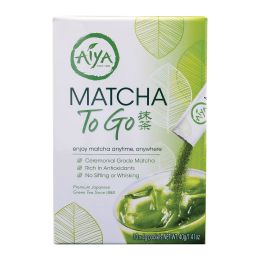 Aiya Tea Stick - Matcha To Go - Case of 8 - 10 count