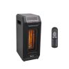 18" H Infrared Quartz Heater - ETL 1000W/1500W Portable Space Heater with 3 Heat Settings, Remote Control, 24H Programmable Timer, Rome Heater For Off