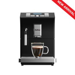 Fully Automatic Espresso Machine w/ Milk Frother;  Black