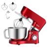 ZOKOP ZK-1503 Chef Machine 5.5L 660W Mixing Pot With Handle Red Spray Paint