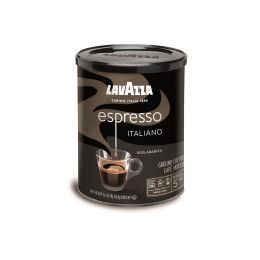 Lavazza Ground Coffee - Espresso Canned - Case of 12 - 8 oz