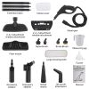 Multipurpose Steam Cleaner with 19 Accessories Heavy Duty Household Steamer Chemical-Free Cleaning