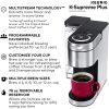 Keurig K-Supreme Plus Stainless Steel Single Serve K-Cup Pod Coffee Maker + 18 K-Cup Pods