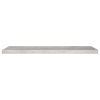 vidaXL Floating Wall Shelves 2 pcs Concrete Gray 35.4"x9.3"x1.5" MDF