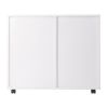 Halifax Wide Storage Cabinet, 2-Drawer, Filing Cabinet, White