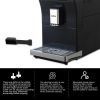 Dafino-206 Super Automatic Espresso & Coffee Machine; Black