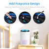 Air Purifiers for Home; H13 HEPA Air Purifiers Air Cleaner For Smoke Pollen Dander Hair Smell Portable Air Purifier with Sleep Mode Speed Control For