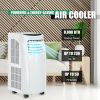 8,000 BTU Portable Air Conditioner with Sleep Mode and Dehumidifier Function