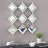 Masada Mirrored Squares Wall Sculpture