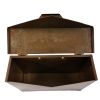 Spacious Envelope Shaped Wall Mount Iron Mail Box; Copper Finish