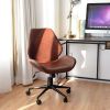 Office Home Leisure Mid-back Upholstered Rolling Chair