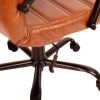 High Back Leather Soft Executive Swivel Office Chair with Frame and Armrests; Various Options