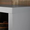 12 Cube Organizer; Grey; Natural; Rustic Grey; Tobacco Oak; White Texture