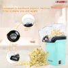 Popcorn Machine Hot Air Electric Popper Kernel Corn Maker Bpa Free No Oil 5 Core POP