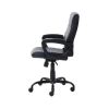 Bonded leather mid-back manager office chair in various finishes