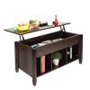 Modern furniture hidden compartment and lift tablet table