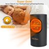 300W Portable Electric Heater Mini Heating Unit Fan Portable Floor Desktop Air Fan Heater